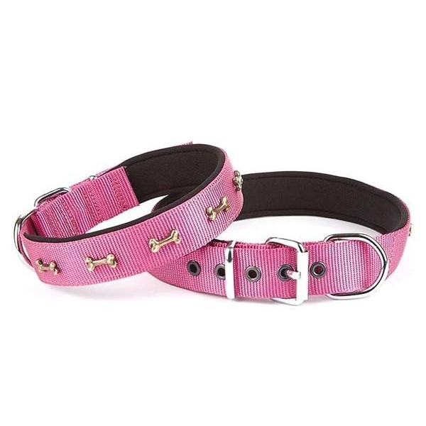 Doggie 3x50 Cm Comfort Dokuma Kemikli Boyun Tasması Medium Mor | Köpek Boyun Tasması