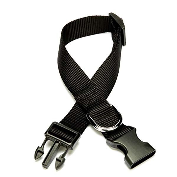 Doggie 3x60 Cm Classic  Dokuma Boyun Tasması Medium Siyah | Köpek Boyun Tasması