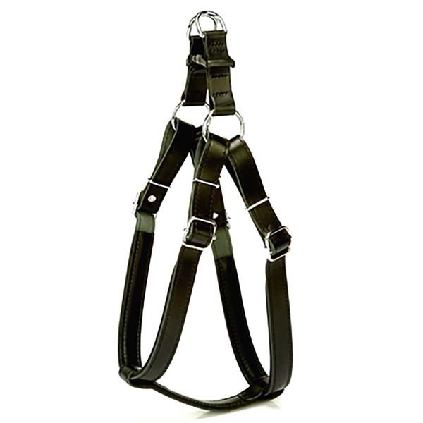 Doggie 3x80 Cm Fırstclass Deri Ronın Göğüs Tasması XxLarge Siyah | Köpek Göğüs Tasması