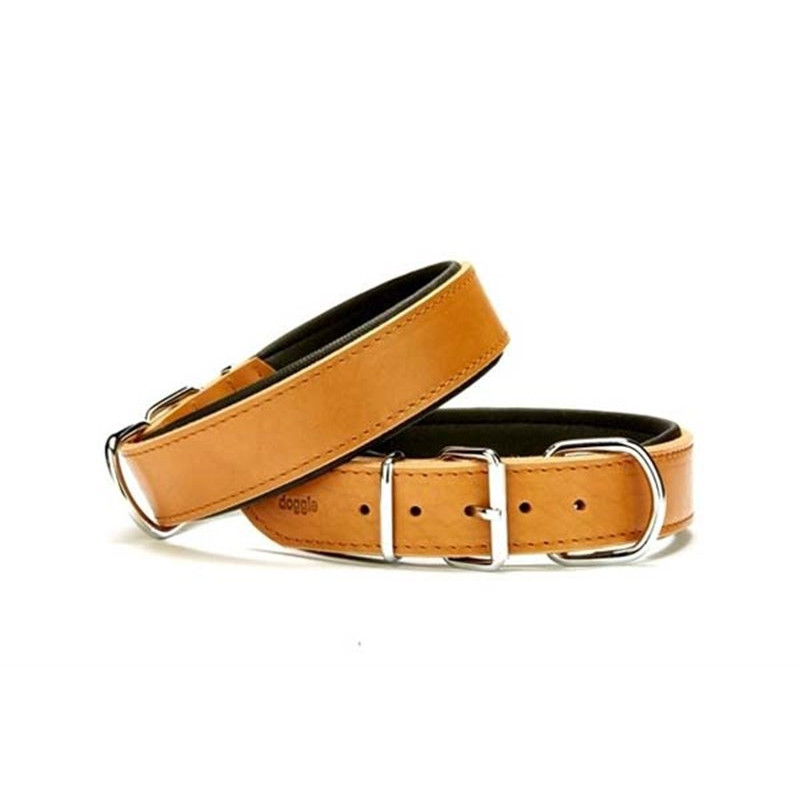 Doggie 4x47-55 Cm Çift Kat Deri Güçlü Sade Boyun Tasma Camel | Köpek Boyun Tasması Doggie 4x47-55 Cm Çift Kat Deri Güçlü Sade Boyun Tasma Camel | Köpek Boyun Tasması