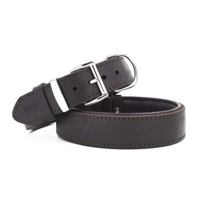 Doggie 4x60 Cm Yağlı Deri Boyun Tasması Large Kahverengi | Köpek Boyun Tasması Doggie 4x60 Cm Yağlı Deri Boyun Tasması Large Kahverengi | Köpek Boyun Tasması