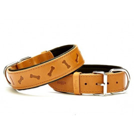 4x65 Cm Comfort Deri Kemik Desenli Boyun Tasması Large Camel | Köpek Boyun Tasması 4x65 Cm Comfort Deri Kemik Desenli Boyun Tasması Large Camel | Köpek Boyun Tasması