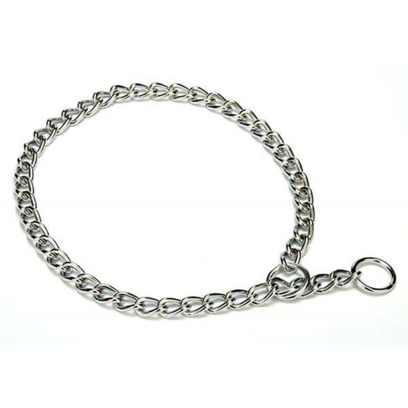 Doggie 4x75 75 Cm Zincir Boğmalı Tasma Krom Kaplama | Köpek Eğitim Tasması