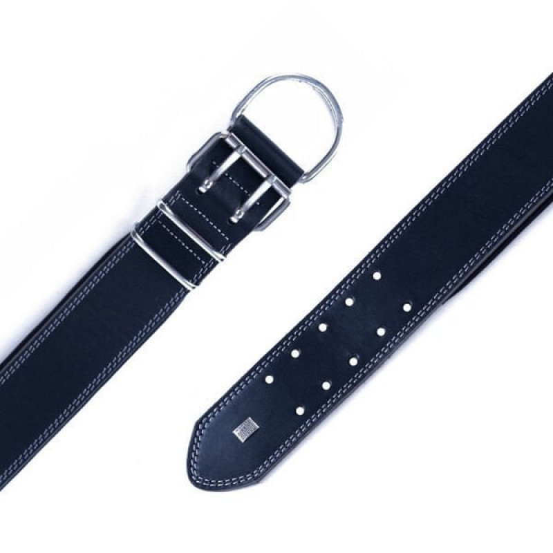 Doggie 6x65-75 Cm Çift Kat Deri Güçlü Sade Boyun Tasma Siyah | Köpek Boyun Tasması