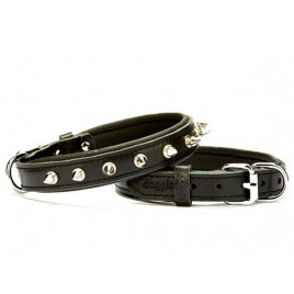 Comfort Deri Çivili Boyun Tasması Medium Siyah | Köpek Boyun Tasması Comfort Deri Çivili Boyun Tasması Medium Siyah | Köpek Boyun Tasması