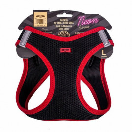 L Neon Havalı Dokuma Göğüs Tasması Kırmızı 42-48 Cm | Köpek Göğüs Tasması L Neon Havalı Dokuma Göğüs Tasması Kırmızı 42-48 Cm | Köpek Göğüs Tasması