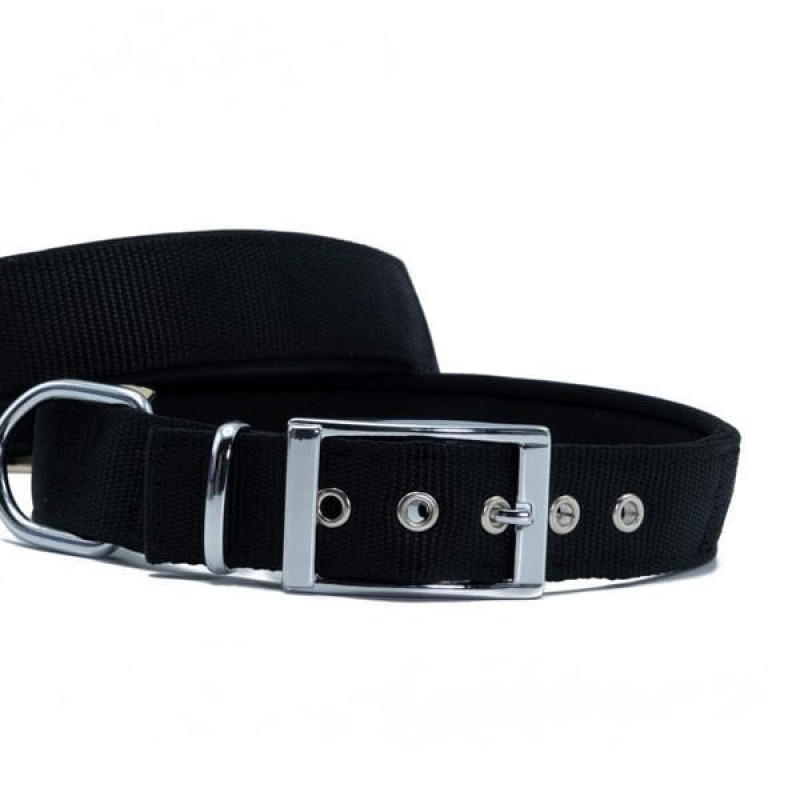 Doggie M Elit Dokuma Boyun Tasması Siyah 3x42-50 Cm | Köpek Boyun Tasması Doggie M Elit Dokuma Boyun Tasması Siyah 3x42-50 Cm | Köpek Boyun Tasması