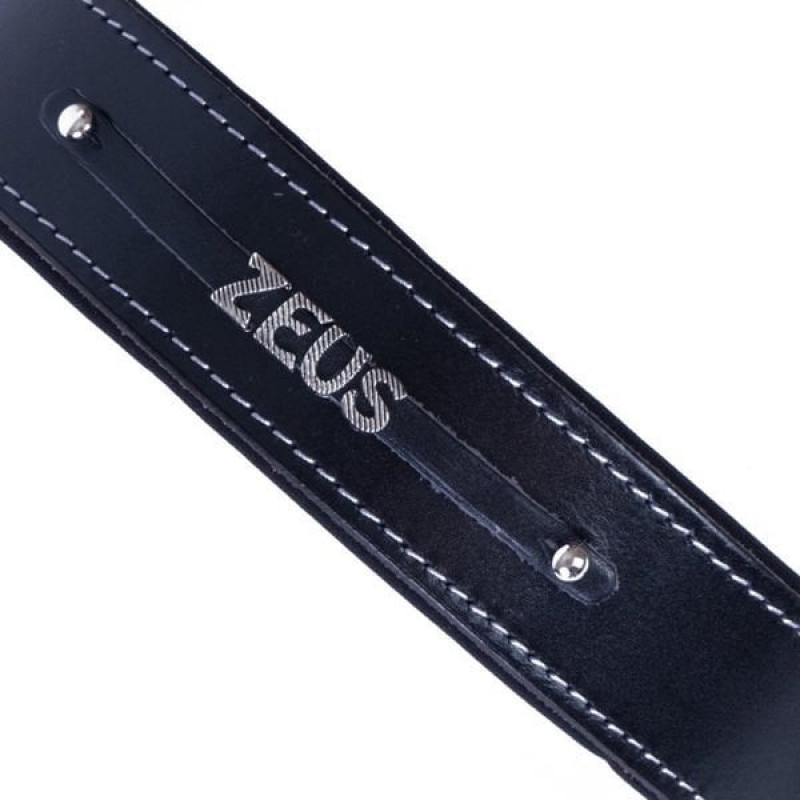 Doggie M Konfor Deri İsimlikli Boyun Tasması Siyah 4x52-60 Cm | Köpek Boyun Tasması