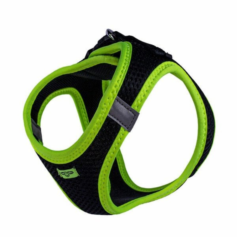 Doggie M Neon Havalı Dokuma Küçük Irk Göğüs Tasması Sarı 38-44 Cm | Köpek Göğüs Tasması