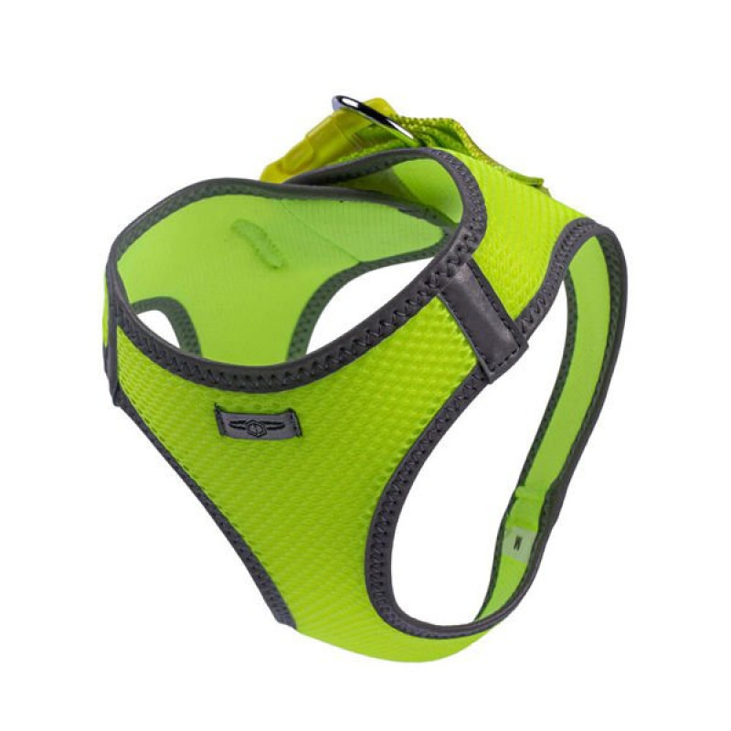 Doggie M Reflektör Havalı Dokuma Göğüs Tasması Sarı 38-44 Cm | Köpek Göğüs Tasması