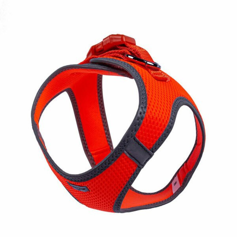 Doggie M Reflektör Havalı Dokuma Göğüs Tasması Turuncu 38-44 Cm | Köpek Göğüs Tasması