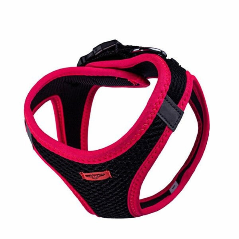 Doggie S Neon Havalı Dokuma Küçük Irk Göğüs Tasması Pembe 32-38 Cm | Köpek Göğüs Tasması