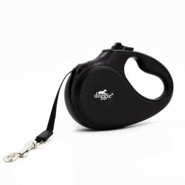 Doggie S Otomatik Tasma Master Seri Black | Otomatik Köpek Tasması