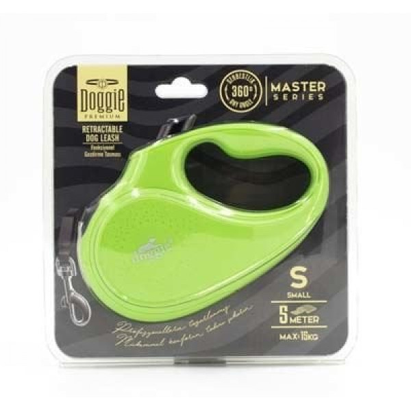 Doggie S Otomatik Tasma Master Seri Green | Otomatik Köpek Tasması