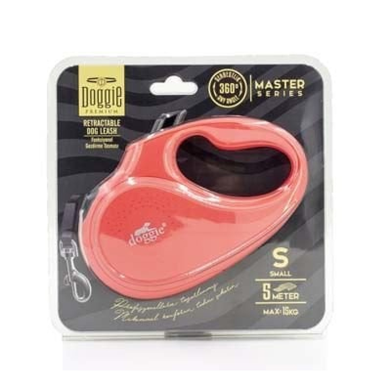 Doggie S Otomatik Tasma Master Seri Pink | Otomatik Köpek Tasması