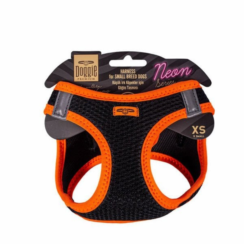 Doggie XS Neon Havalı Dokuma Küçük Irk Göğüs Tasması Turuncu 30-34 Cm | Köpek Göğüs Tasması Doggie XS Neon Havalı Dokuma Küçük Irk Göğüs Tasması Turuncu 30-34 Cm | Köpek Göğüs Tasması