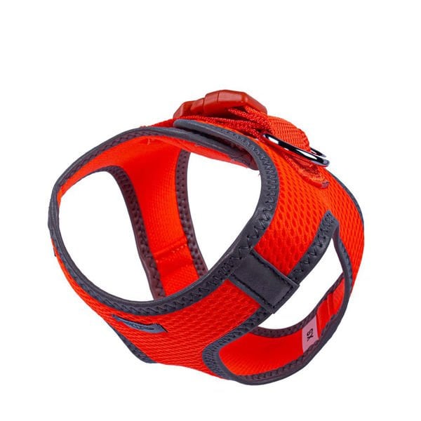 Doggie XS Reflektör Havalı Dokuma Göğüs Tasması Turuncu 30-34 Cm | Köpek Göğüs Tasması