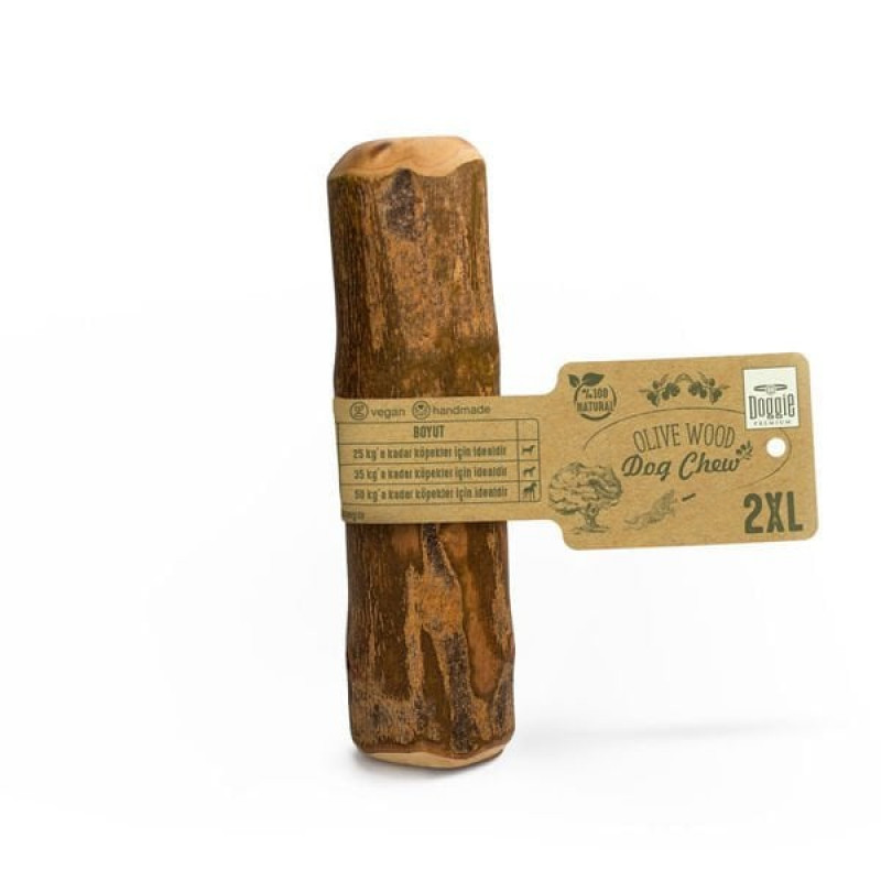 Doggie XXL Doğal Zeytin Ağacı | Köpek Çiğneme Doggie XXL Doğal Zeytin Ağacı | Köpek Çiğneme