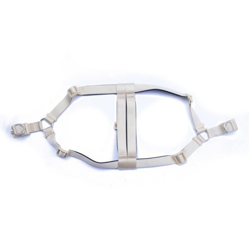 Doggie XXXL Konfor Dokuma Ronin Göğüs Tasması Haki 3x75-85 Cm | Köpek Göğüs Tasması