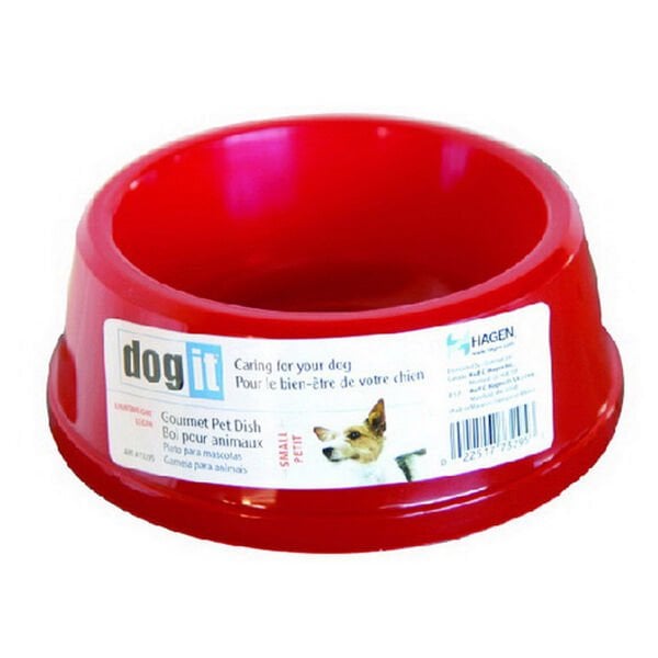 Dogit 350 Ml Mama ve Su Kabı Kırmızı | Plastik Mama Ve Su Kabı