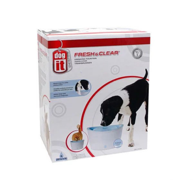 Dogit 6000 Ml Fresh Clear Plastik Su Kabı | Plastik Mama Ve Su Kabı Dogit 6000 Ml Fresh Clear Plastik Su Kabı | Plastik Mama Ve Su Kabı