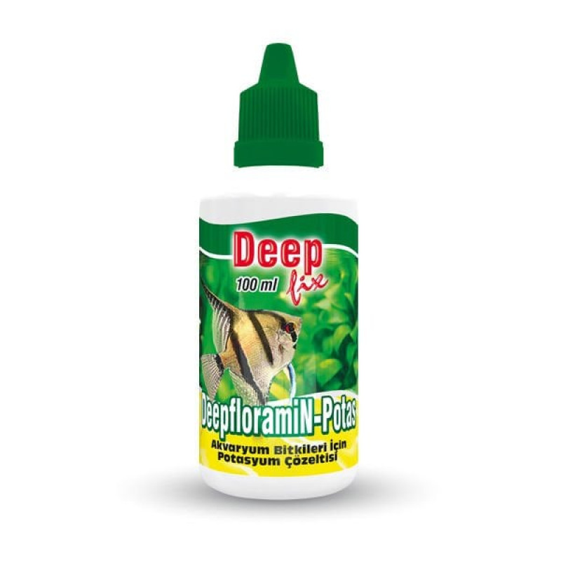 Deep Fix 50 Ml Floramin Potasyum Bitki Gübresi | Akvaryum Bitki Besini Deep Fix 50 Ml Floramin Potasyum Bitki Gübresi | Akvaryum Bitki Besini