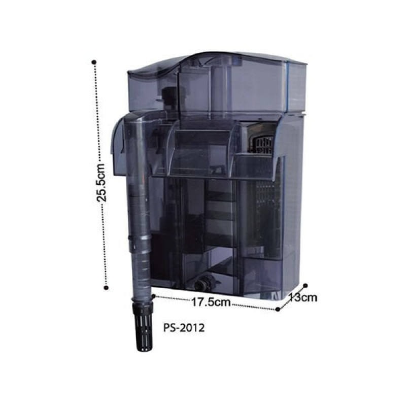 Dophin 13x17,5x25,5 Cm PS2012 Askı Filtre | Akvaryum İç Şelale Filtre Dophin 13x17,5x25,5 Cm PS2012 Askı Filtre | Akvaryum İç Şelale Filtre