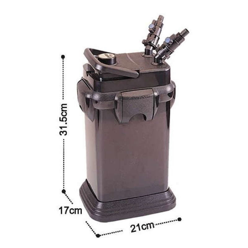 Dophin 17x21x31,5 Cm Dış Filtre 500 L/h | Akvaryum Dış Filtre Dophin 17x21x31,5 Cm Dış Filtre 500 L/h | Akvaryum Dış Filtre