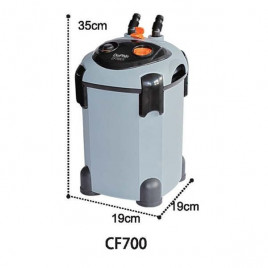19x19x35 Cm Dış Filtre Cf 700 750 L/h | Akvaryum Dış Filtre