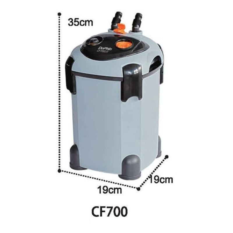 Dophin 19x19x35 Cm Dış Filtre Cf 700 750 L/h | Akvaryum Dış Filtre Dophin 19x19x35 Cm Dış Filtre Cf 700 750 L/h | Akvaryum Dış Filtre