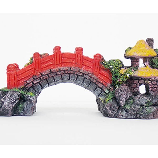 Dophin 21x10x8 Cm King Köprü | Akvaryum Dekor Fon