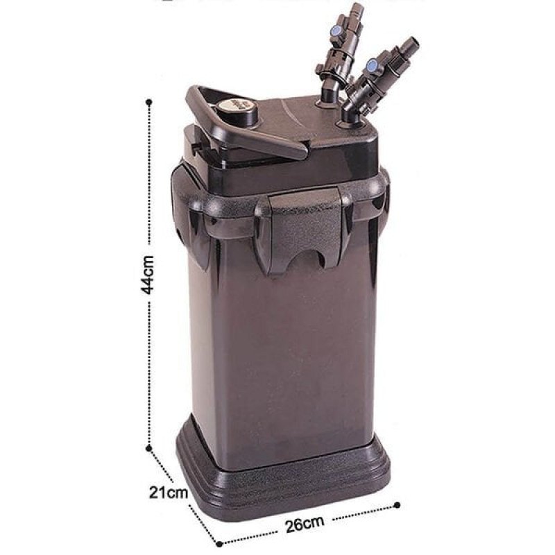 Dophin 21x26x44 Cm Dış Filtre 1300 L/h | Akvaryum Dış Filtre Dophin 21x26x44 Cm Dış Filtre 1300 L/h | Akvaryum Dış Filtre