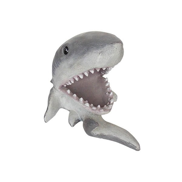 Dophin 28,5x18x21 Cm King Köpek Balığı Ağzı | Akvaryum Dekor Fon