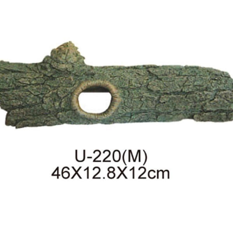 Dophin 46x12,8x12 Cm King Yapay Kütük | Akvaryum Dekor Fon Dophin 46x12,8x12 Cm King Yapay Kütük | Akvaryum Dekor Fon