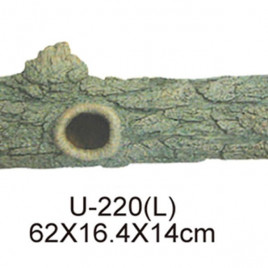 62x16,4x14 Cm King Yapay Kütük | Akvaryum Dekor Fon