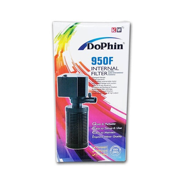 Dophin 950F İç Filtre 480 L/h | Akvaryum Filtresi