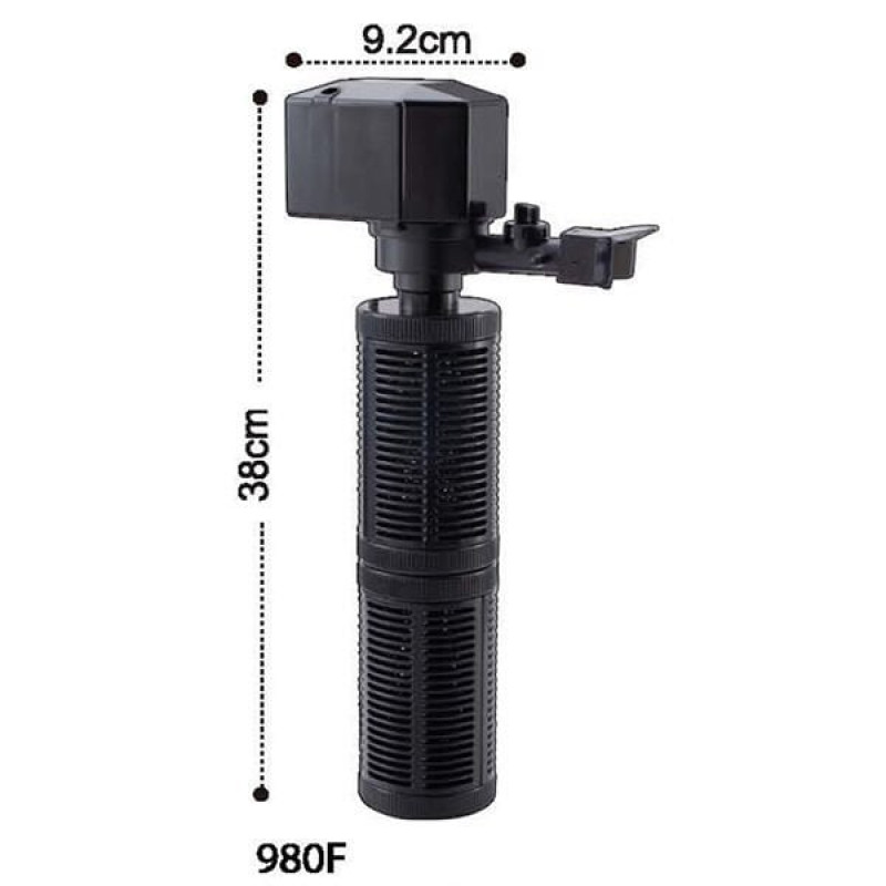 Dophin 980F Akvaryum İç Filtre 1500 L/h | Akvaryum Filtresi Dophin 980F Akvaryum İç Filtre 1500 L/h | Akvaryum Filtresi