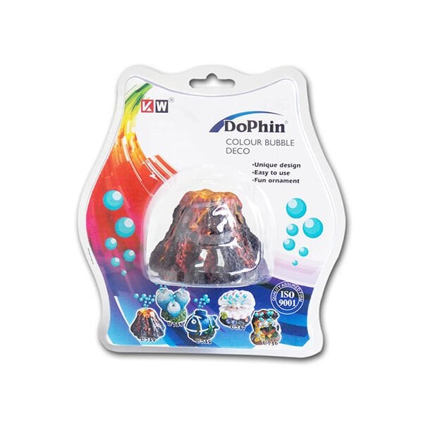 Dophin Kabarcıklı Yanardağ | Akvaryum Dekor Fon