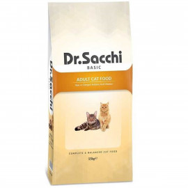 Dr.Sacchi 15 Kg Basic Tavuklu Yetişkin | Yetişkin Kuru Kedi Maması Dr.Sacchi 15 Kg Basic Tavuklu Yetişkin | Yetişkin Kuru Kedi Maması
