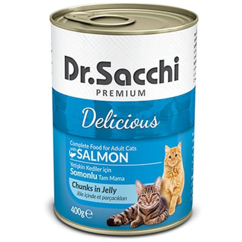 Dr.Sacchi 400 Gr Somonlu Yetişkin Dr.Sacchi 400 Gr Somonlu Yetişkin