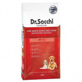 Dr.Sacchi Premium 12 Kg Sığır Etli Düşük Tahıllı Yetişkin Köpek Maması Dr.Sacchi Premium 12 Kg Sığır Etli Düşük Tahıllı Yetişkin Köpek Maması