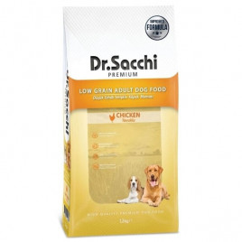 Dr.Sacchi Premium 12 Kg Tavuklu Düşük Tahıllı Yetişkin Köpek Maması Dr.Sacchi Premium 12 Kg Tavuklu Düşük Tahıllı Yetişkin Köpek Maması