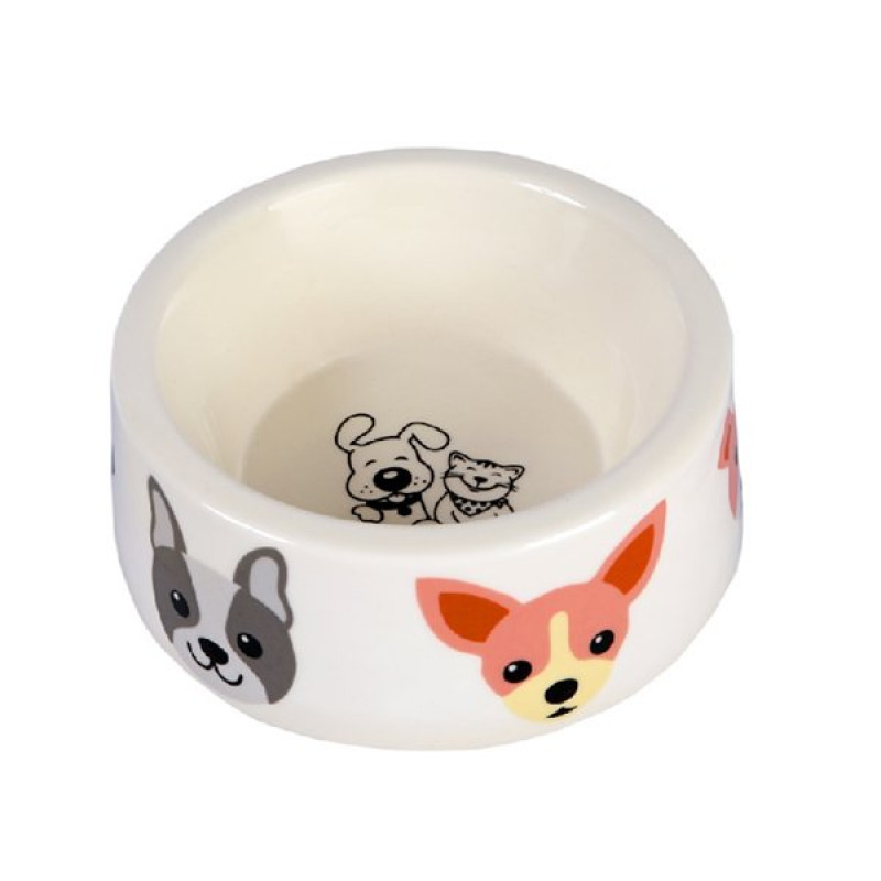 Dubex 1.2 Lt Köpek Başı Figürlü Seramik Mama Kabı | Seramik Mama Ve Su Kabı Dubex 1.2 Lt Köpek Başı Figürlü Seramik Mama Kabı | Seramik Mama Ve Su Kabı