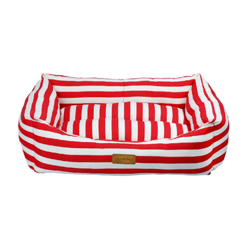 Dubex L 78x60x22 Cm Makaron Vr05 Kırmızı Çizgili | Kumaş Köpek Yatağı Dubex L 78x60x22 Cm Makaron Vr05 Kırmızı Çizgili | Kumaş Köpek Yatağı