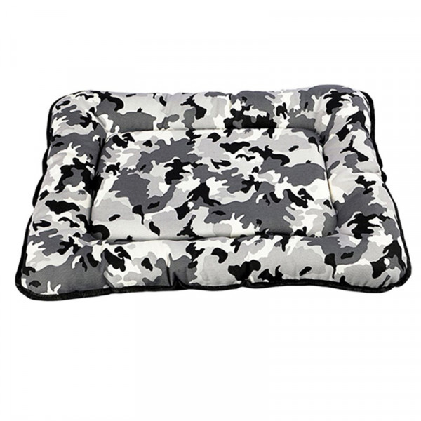 Dubex L Kamuflaj Yer Minderi 82x65x8 Cm Gri Siyah Kamuflaj | İç Mekan Köpek Yatağı