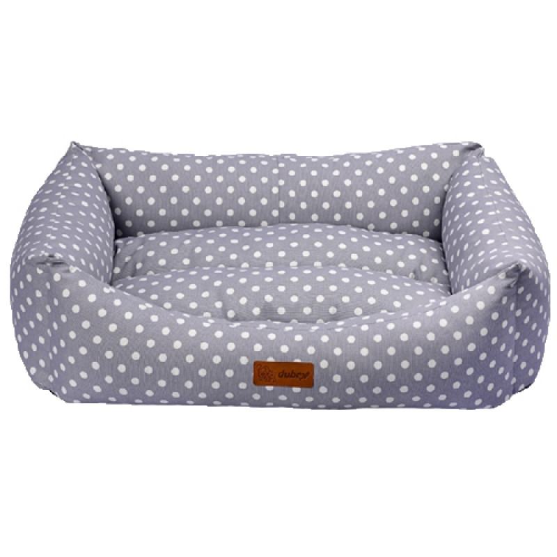 Dubex M 44x62x22 Cm Makaron Vr04 Gri Benekli | Kumaş Köpek Yatağı Dubex M 44x62x22 Cm Makaron Vr04 Gri Benekli | Kumaş Köpek Yatağı