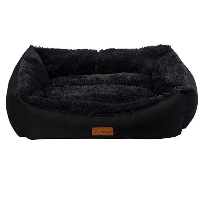 Dubex M 62x44x22 Cm Jellybean İç Mekan Yatak Siyah | Kumaş Köpek Yatağı