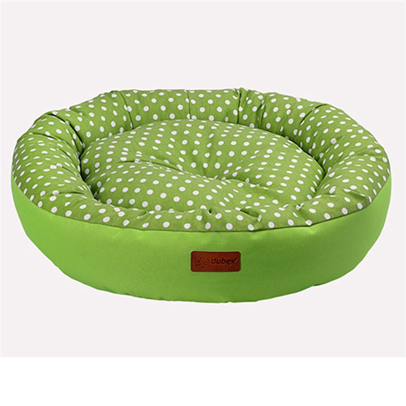 Dubex M 65x15 Cm Tarte Yuvarlak Yatak Vr03 F.Yeşili Benekli | Kumaş Köpek Yatağı Dubex M 65x15 Cm Tarte Yuvarlak Yatak Vr03 F.Yeşili Benekli | Kumaş Köpek Yatağı