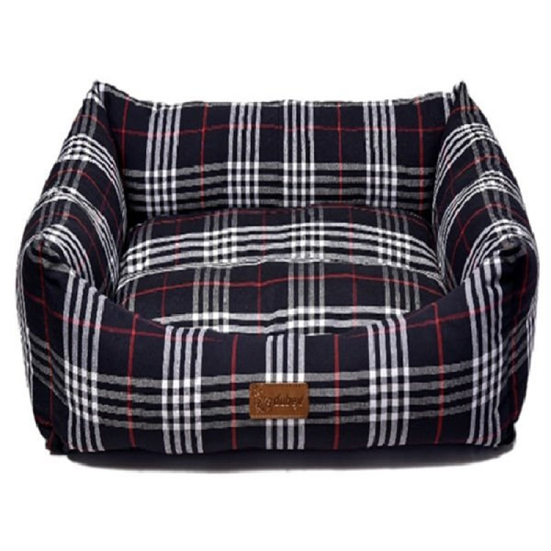 Dubex M Danish Vr03-Lacivert Kareli | Kumaş Köpek Yatağı Dubex M Danish Vr03-Lacivert Kareli | Kumaş Köpek Yatağı