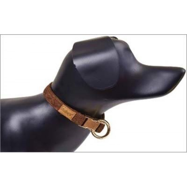 Dubex M-L G-Dog Boyun Tasması Koyu Kahve 35-56 Cm 20 Mm | Köpek Boyun Tasması